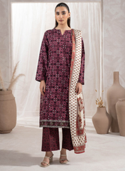 Nishat 3 Piece Lawn Suit – Stylish Printed Casual Wear