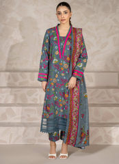 Nishat 3 Piece Lawn Suit – Elegant Printed Collection