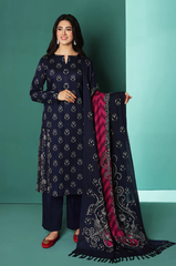 3 Piece Unstitched Printed Lawn – Nishat Design