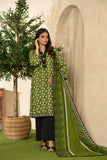 Lime Light Green – Digital Printed Chamki Lawn Shirt with Dupatta & Trouser (U2505)