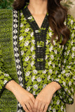 Lime Light Green – Digital Printed Chamki Lawn Shirt with Dupatta & Trouser (U2505)