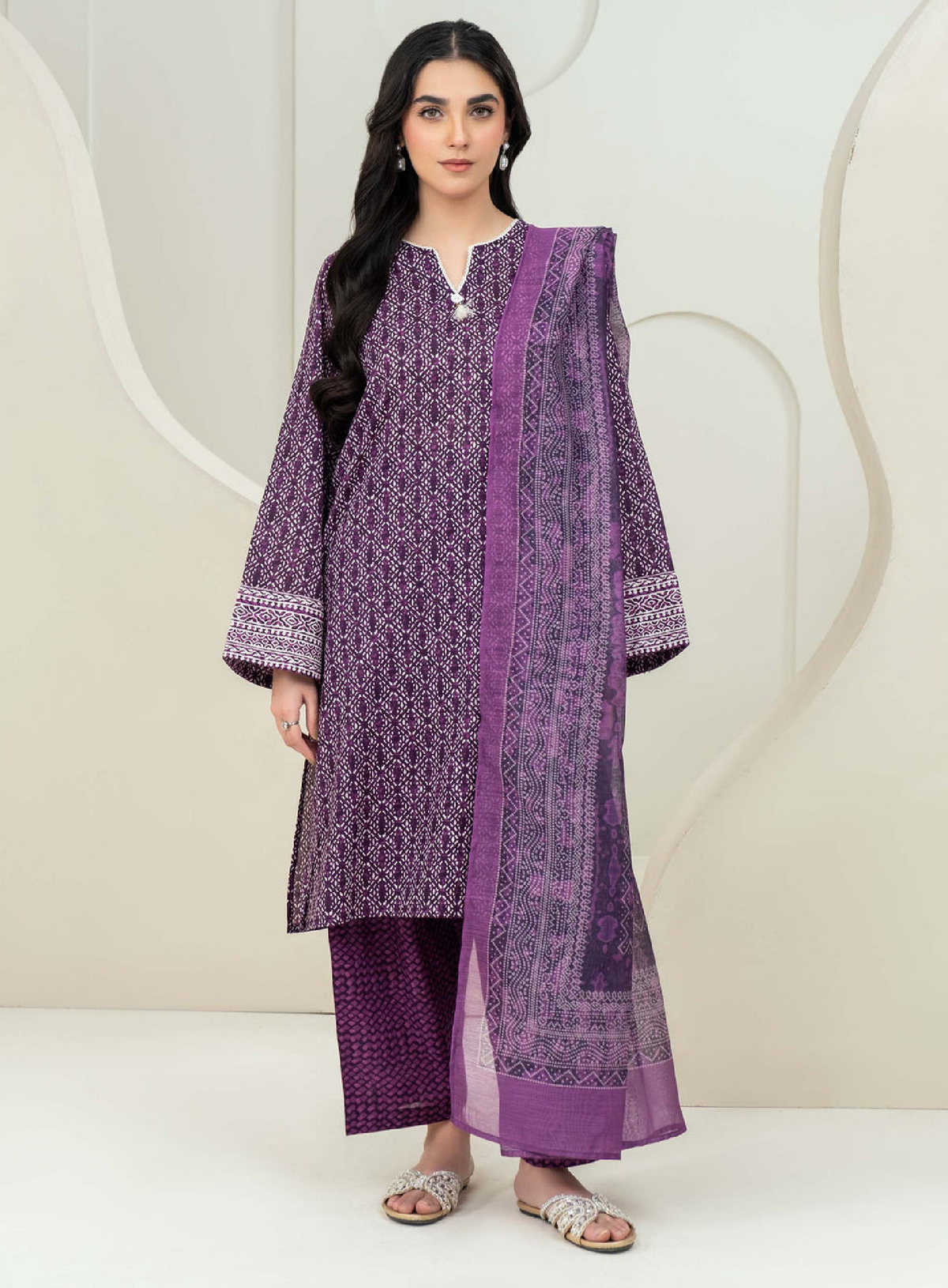 Nishat 3 Piece Lawn Suit – Premium Digital Print Edition