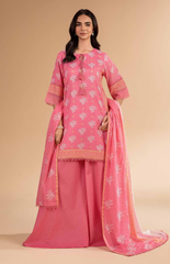 Nishat 3 Piece Lawn Suite – Trendy Printed Summer Collection