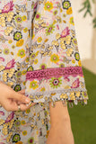 Lime Light Digital Printed Chamki Lawn 3 Piece Suit – Light Purple (U2501)
